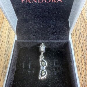 RETIRED Pandora “Sunshine Diva” Sunglasses Dangle charm #791148CZ